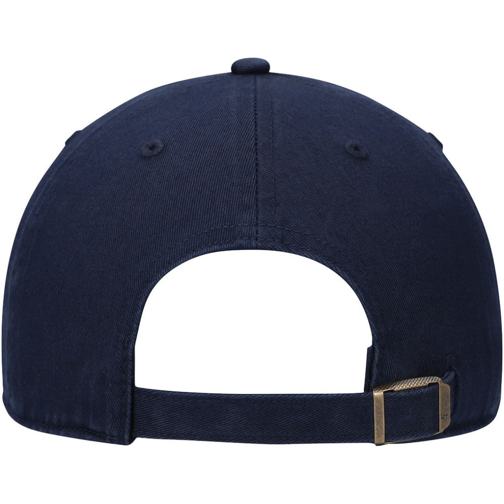 Boston Red Sox 1946 Logo Cooperstown Collection Clean Up Adjustable Hat - Navy | 47 brand