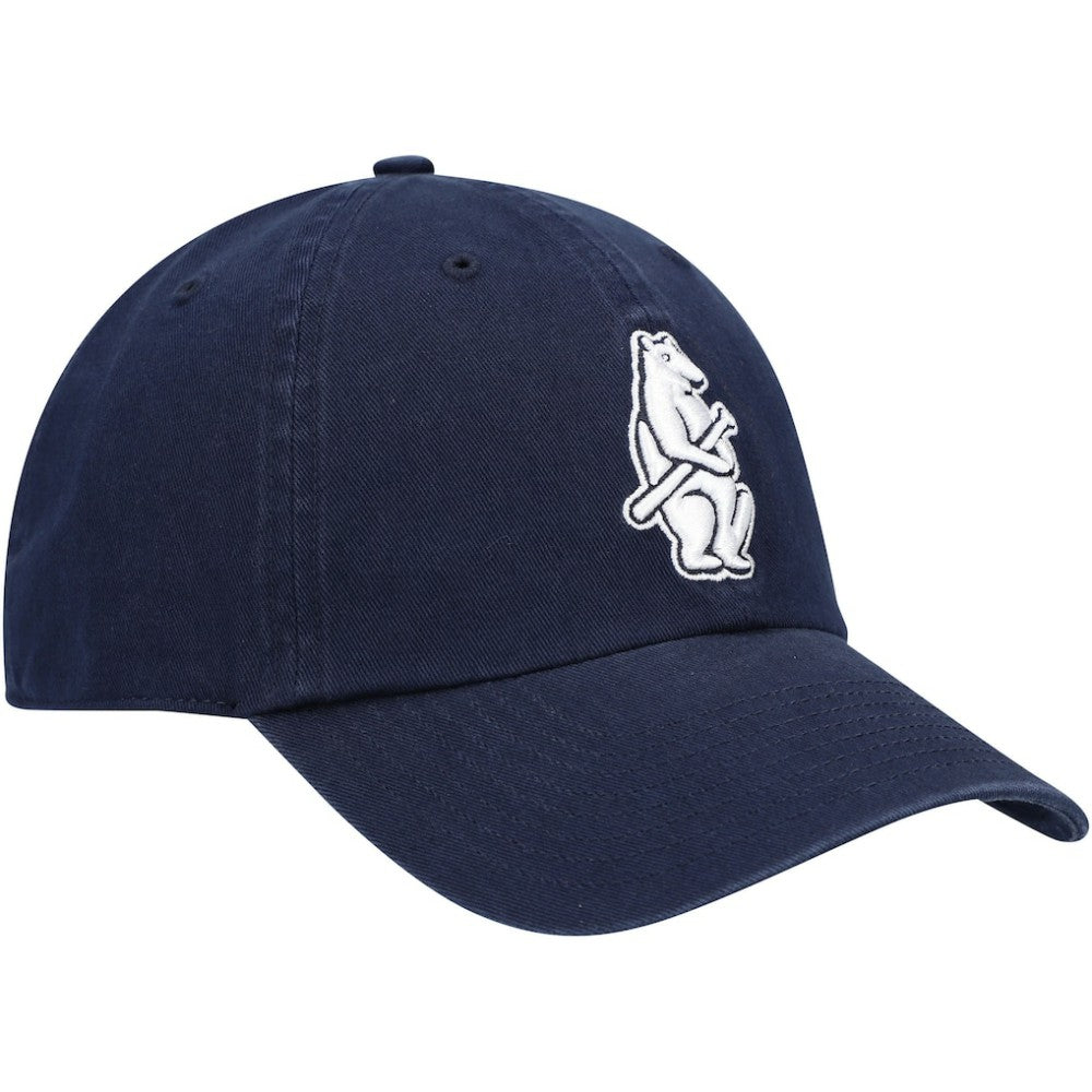 Chicago Cubs 1914 Logo Cooperstown Collection Clean Up Adjustable Hat - Navy | 47 brand