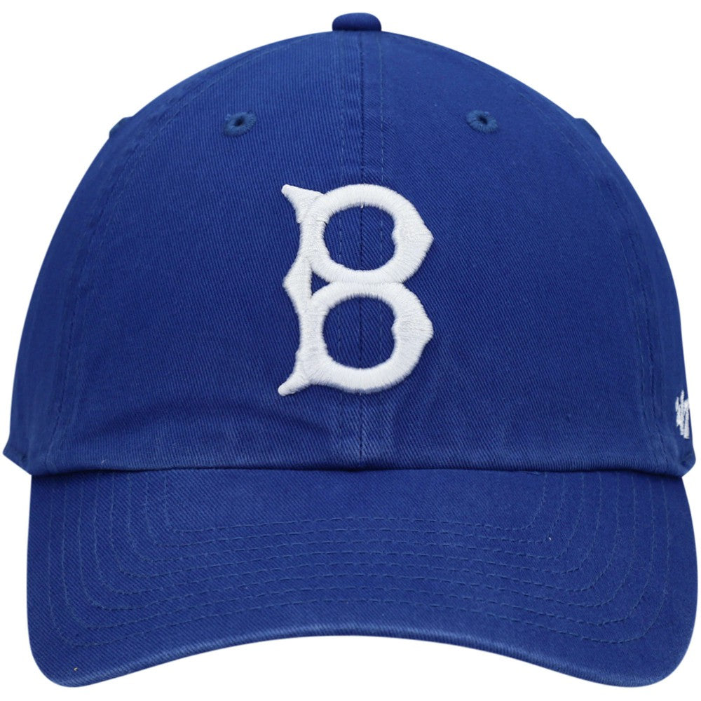 Brooklyn Dodgers 1949 Logo Cooperstown Collection Clean Up Adjustable Hat - Royal | 47 brand