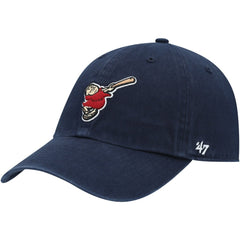 San Diego Padres Logo Cooperstown Collection Clean Up Adjustable Hat - Navy | 47 brand