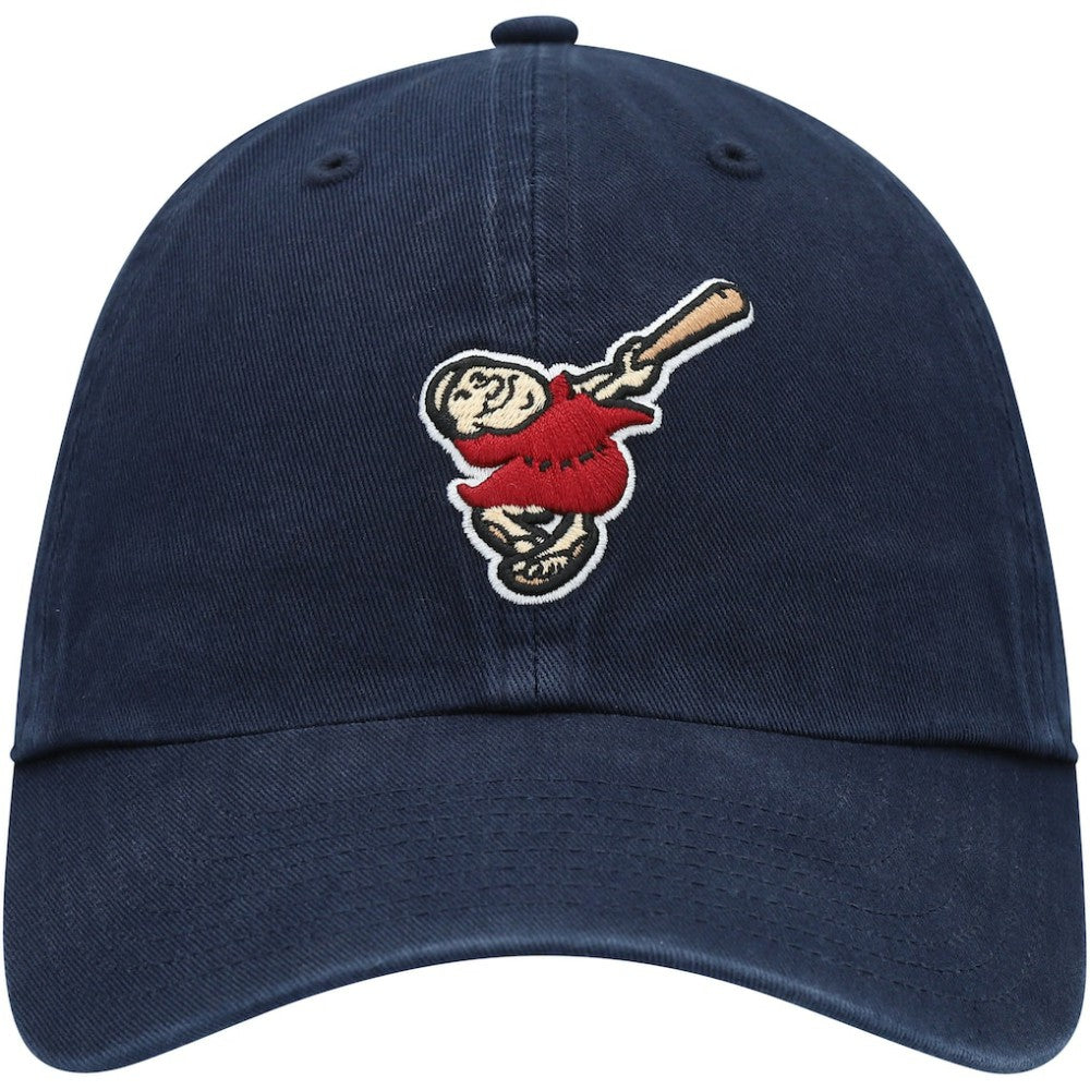San Diego Padres Logo Cooperstown Collection Clean Up Adjustable Hat - Navy | 47 brand