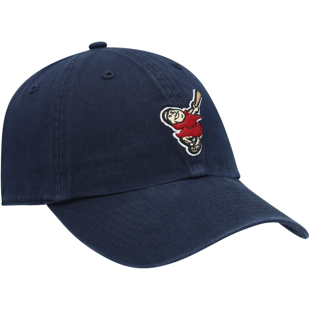 San Diego Padres Logo Cooperstown Collection Clean Up Adjustable Hat - Navy | 47 brand