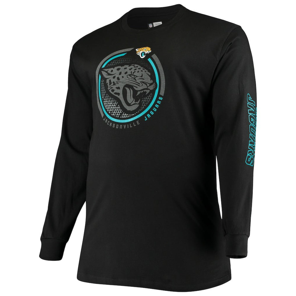 NFL Jacksonville Jaguars Big & Tall Color Pop Long Sleeve T-Shirt