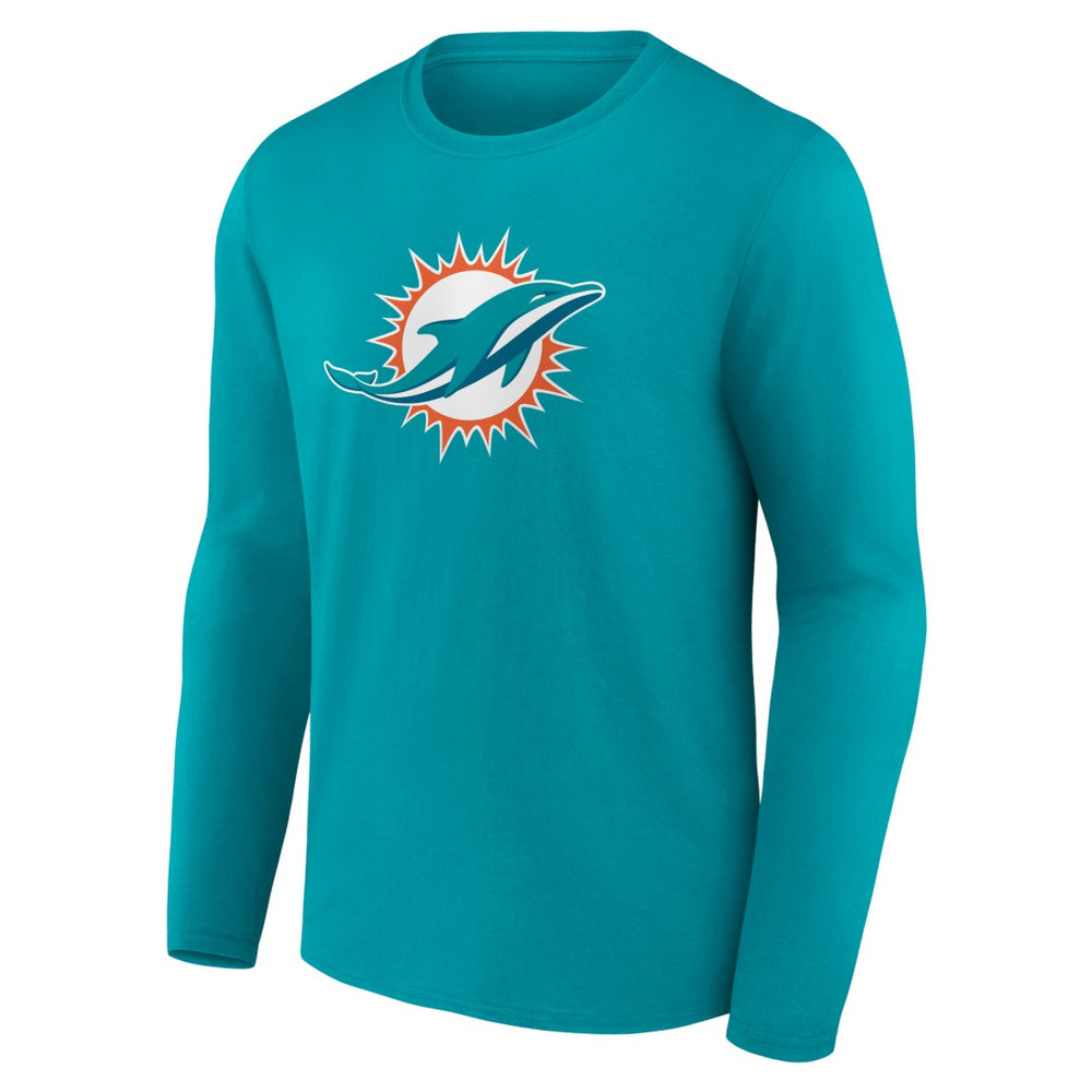NFL Miami Dolphins Primary Team Logo Long Sleeve T-Shirt