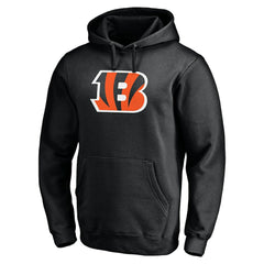 NFL Cincinnati Bengals Primary Logo Fitted Pullover Hoodie