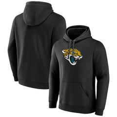 NFL Jacksonville Jaguars Primary Logo Fitted Pullover Hoodie
