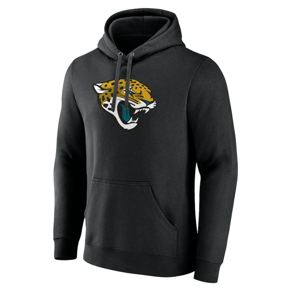 NFL Jacksonville Jaguars Primary Logo Fitted Pullover Hoodie