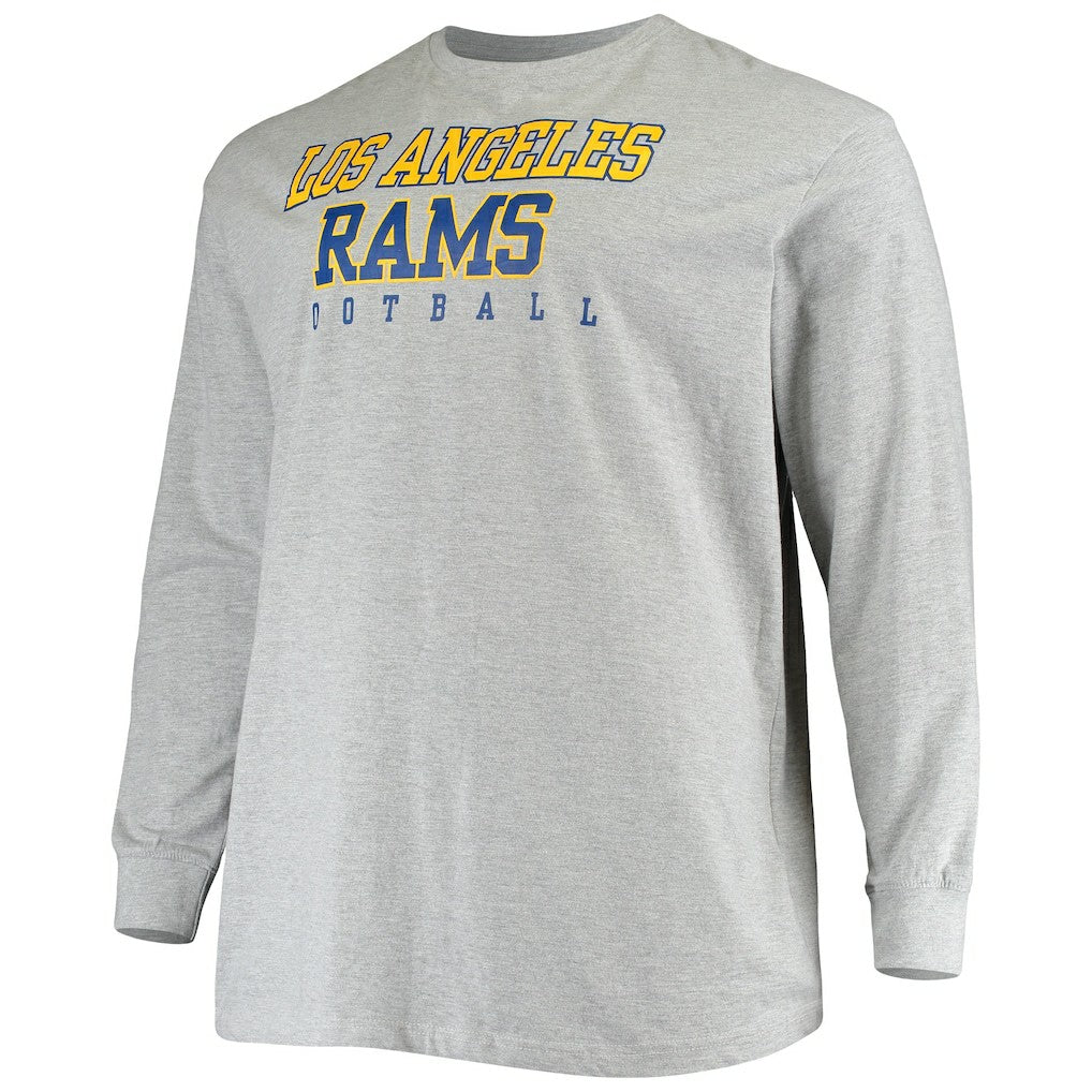 NFL Los Angeles Rams Big & Tall Practice Long Sleeve T-Shirt