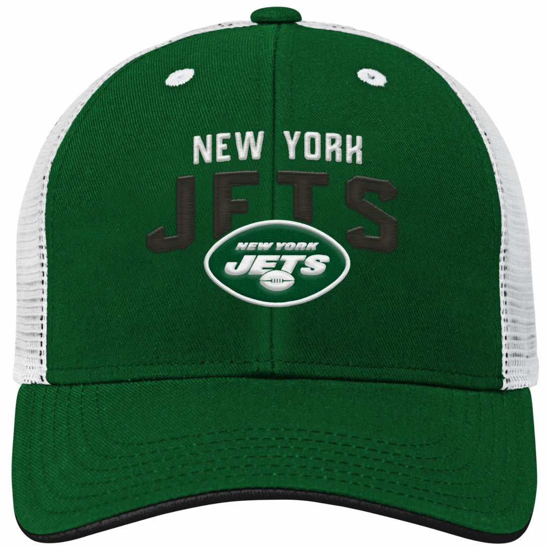 NFL New York Jets Youth Core Lockup Adjustable Hat