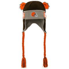 NFL Cleveland Browns Preschool Wordmark Ears Trooper Knit Hat