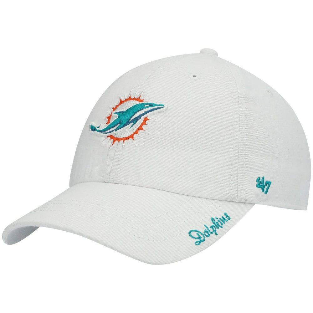NFL Miami Dolphins '47 Women's Miata Clean Up Logo Adjustable Hat