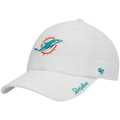 NFL Miami Dolphins '47 Women's Miata Clean Up Logo Adjustable Hat