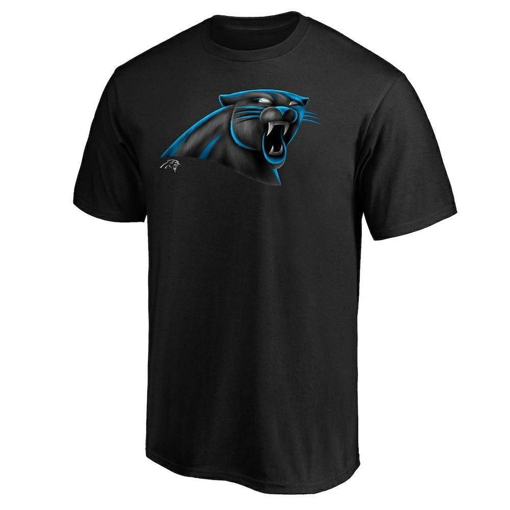 NFL Carolina Panthers Midnight Mascot Team Logo T-Shirt