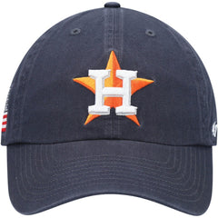 Houston Astros Heritage Clean Up Adjustable Hat - Navy | 47 brand