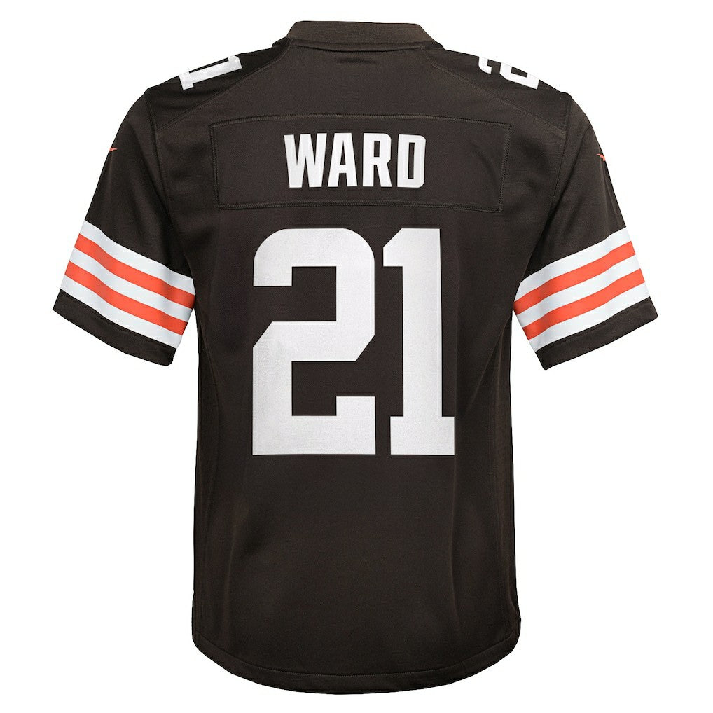 NFL Cleveland Browns Denzel Ward  Youth Game Jersey