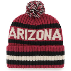 NFL Arizona Cardinals '47 Bering Cuffed Knit Hat with Pom