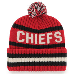 NFL Kansas City Chiefs '47 Bering Cuffed Knit Hat with Pom