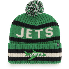 NFL New York Jets '47 Bering Cuffed Knit Hat with Pom