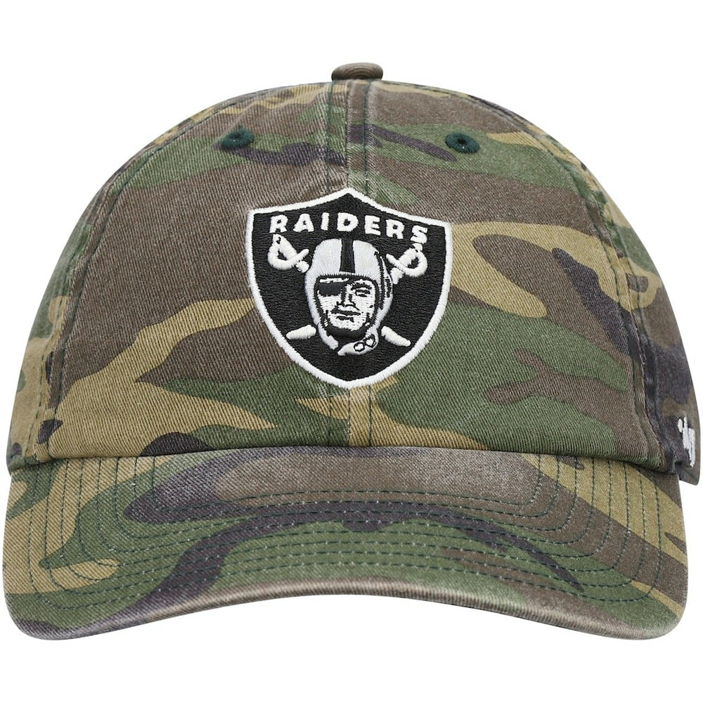 NFL Las Vegas Raiders '47 Woodland Clean Up Adjustable Hat