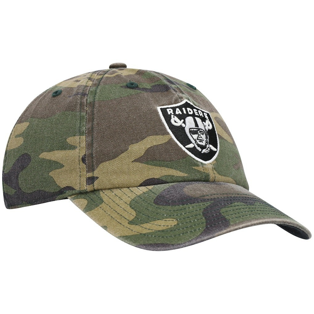 NFL Las Vegas Raiders '47 Woodland Clean Up Adjustable Hat