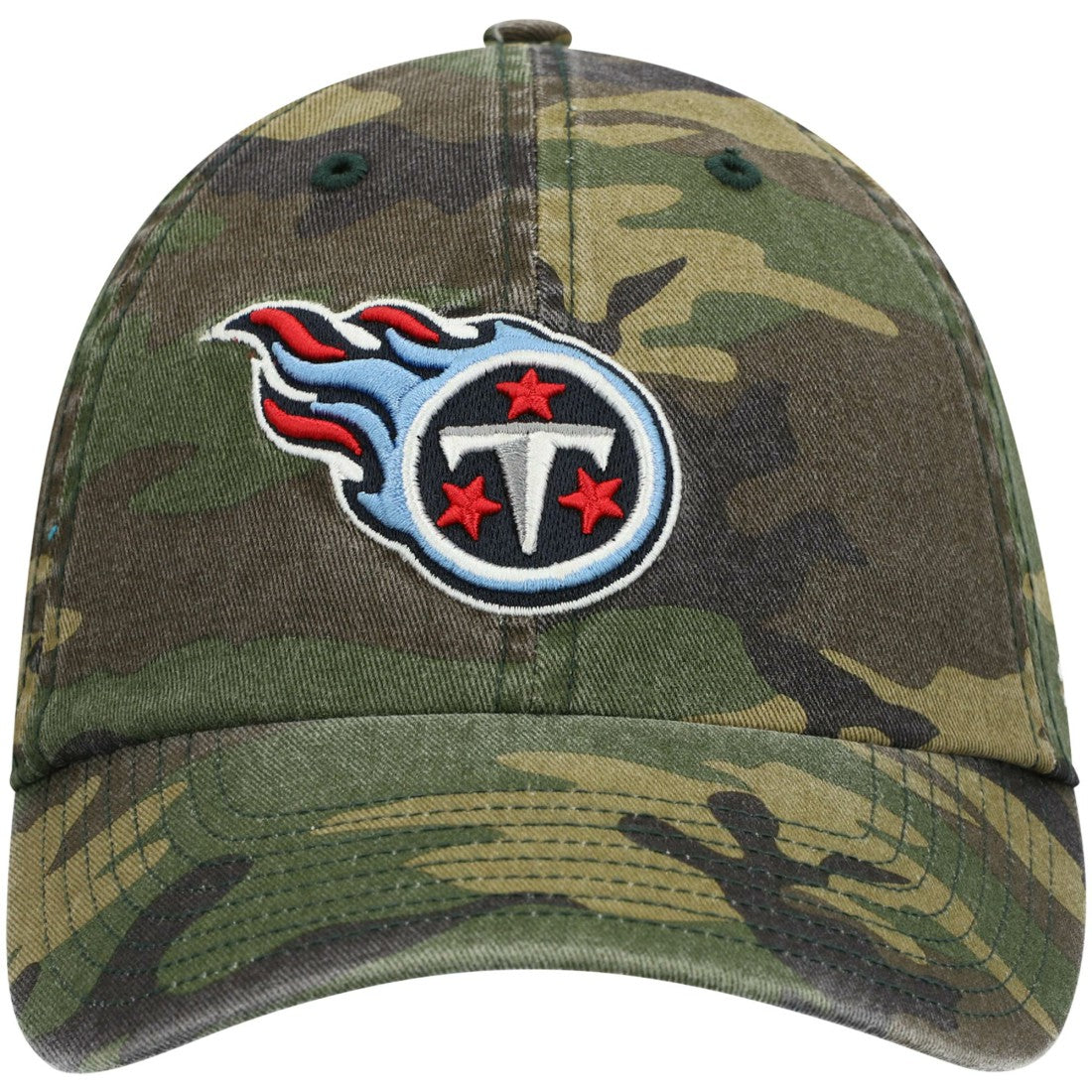 NFL Tennessee Titans '47 Woodland Clean Up Adjustable Hat