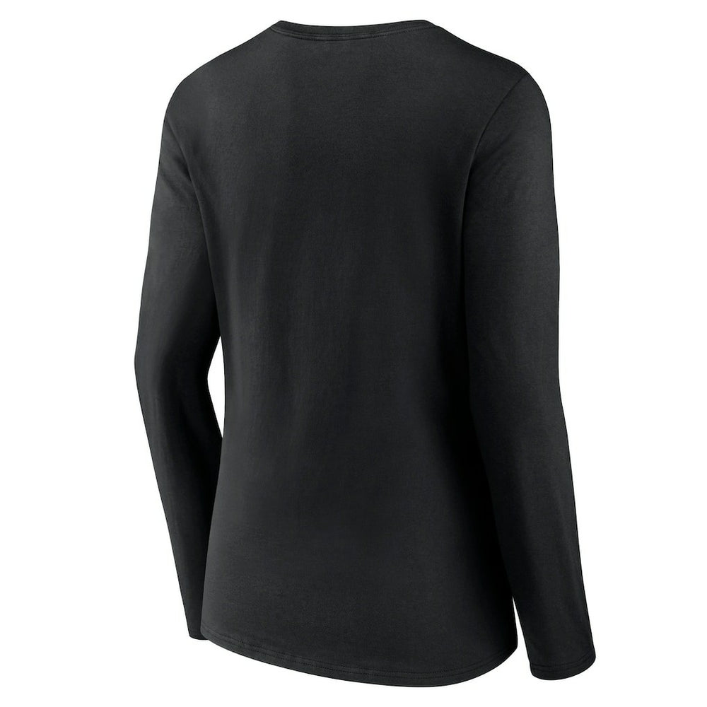 NFL New York Jets Women's Primary Team Logo Long Sleeve V-Neck T-Shirt
