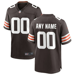 NFL Cleveland Browns Custom Game Jersey
