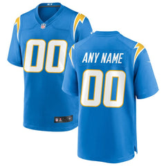 NFL Los Angeles Chargers Custom Game Jersey