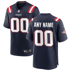 NFL New England Patriots Custom Game Jersey
