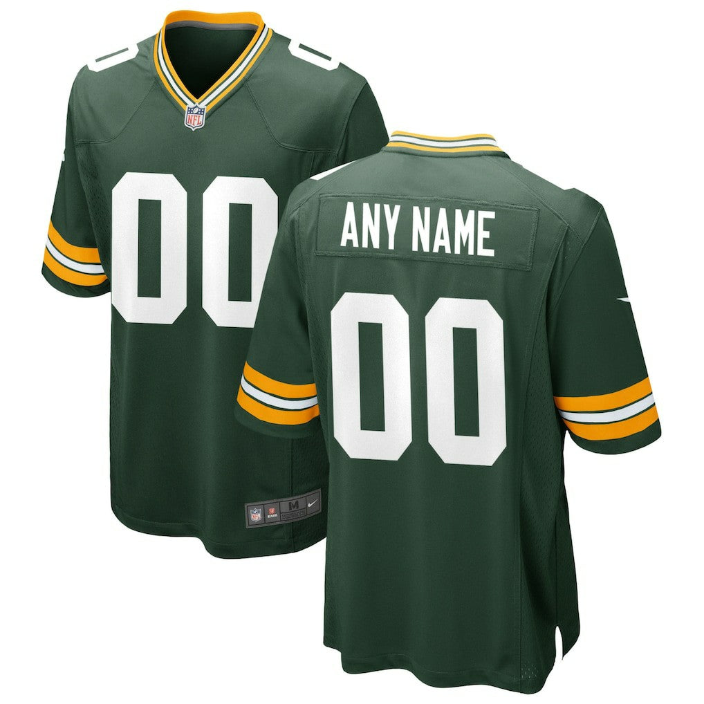 NFL Green Bay Packers Custom Game Jersey