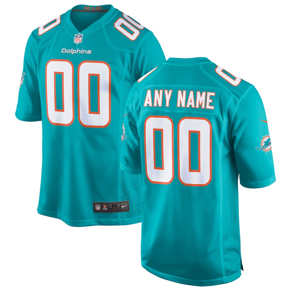 NFL Miami Dolphins Custom Game Jersey