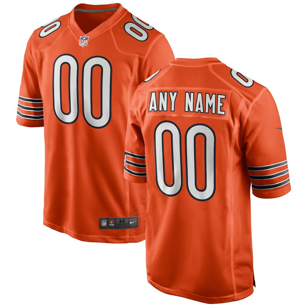 NFL Chicago Bears Alternate Custom Game Jersey