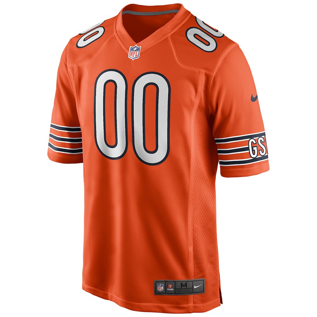 NFL Chicago Bears Alternate Custom Game Jersey