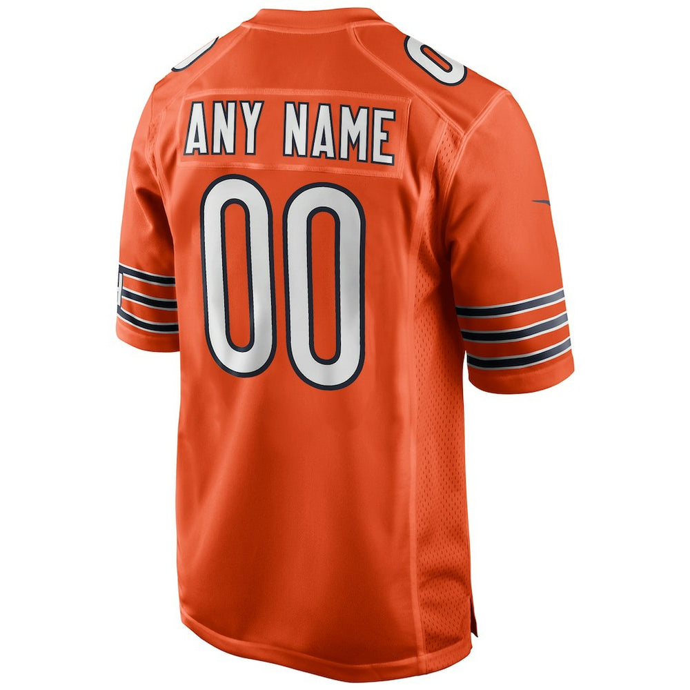 NFL Chicago Bears Alternate Custom Game Jersey