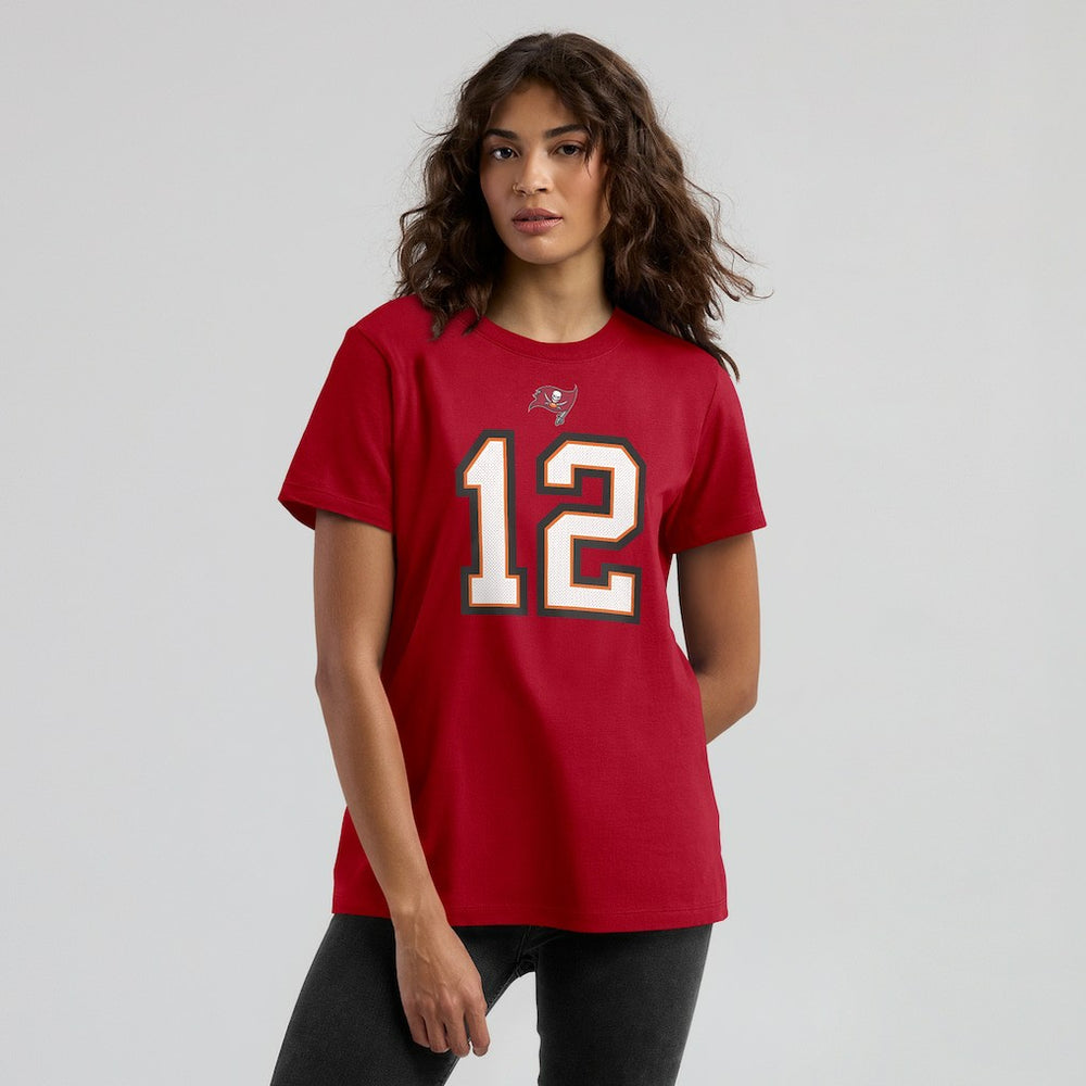 NFL Tampa Bay Buccaneers Tom Brady  Women's Name & Number T-Shirt