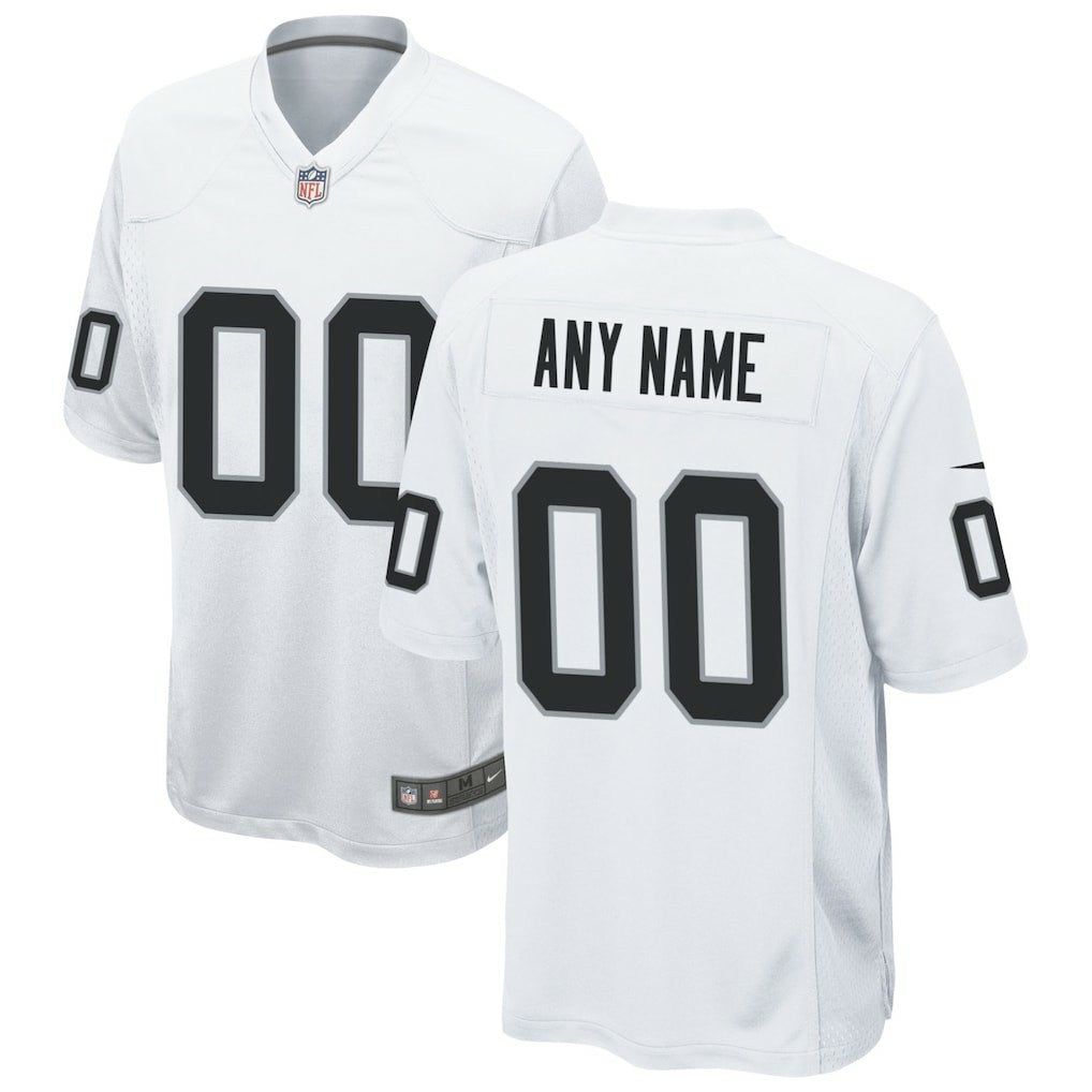NFL Las Vegas Raiders Custom Game Jersey
