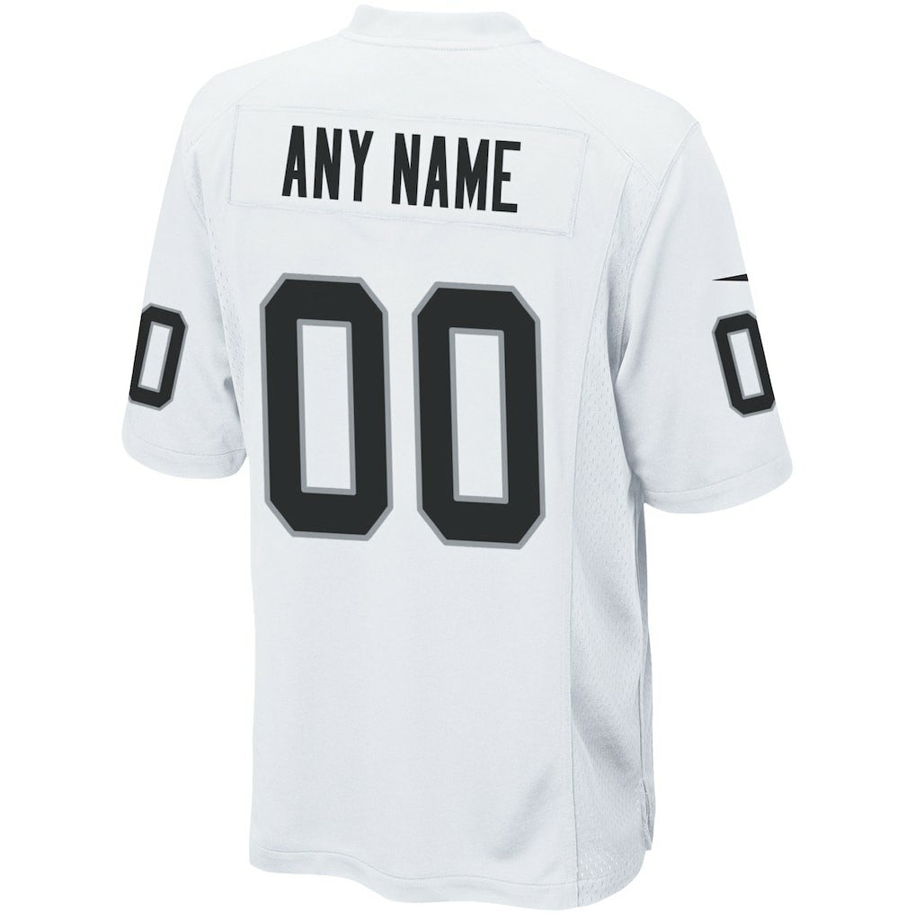 NFL Las Vegas Raiders Custom Game Jersey