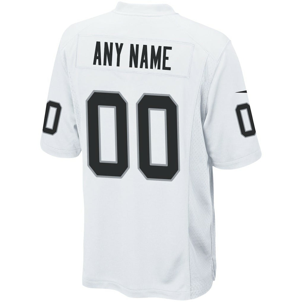 NFL Las Vegas Raiders Custom Game Jersey