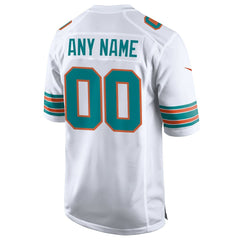 NFL Miami Dolphins Alternate Custom Game Jersey