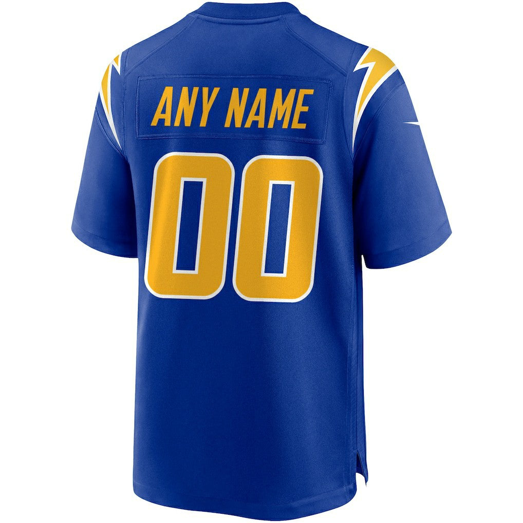 NFL Los Angeles Chargers Alternate Custom Game Jersey