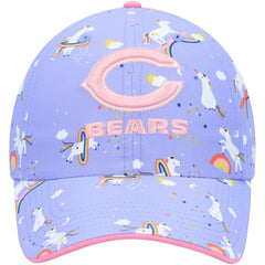 NFL Chicago Bears '47 Girls Preschool Unicorn Clean Up Adjustable Hat