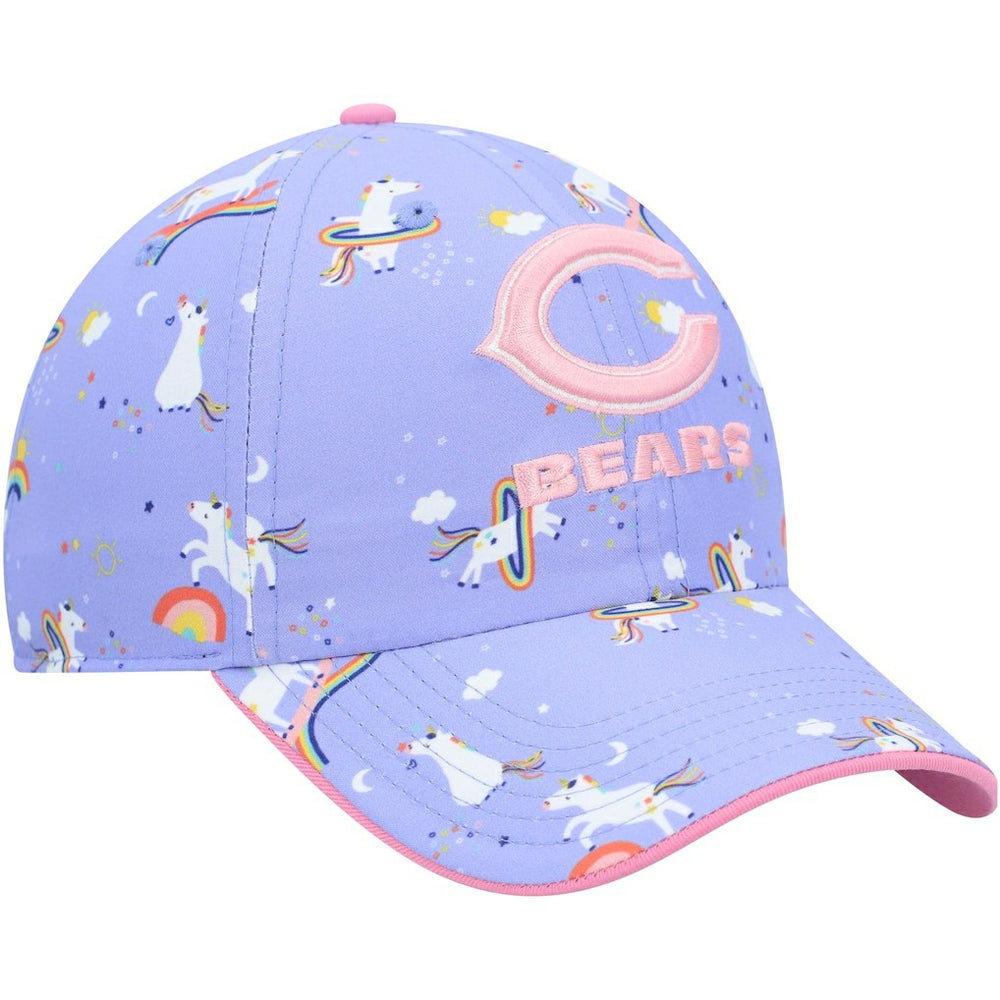 NFL Chicago Bears '47 Girls Preschool Unicorn Clean Up Adjustable Hat