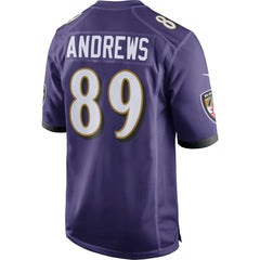 NFL Baltimore Ravens Mark Andrews  Game Jersey