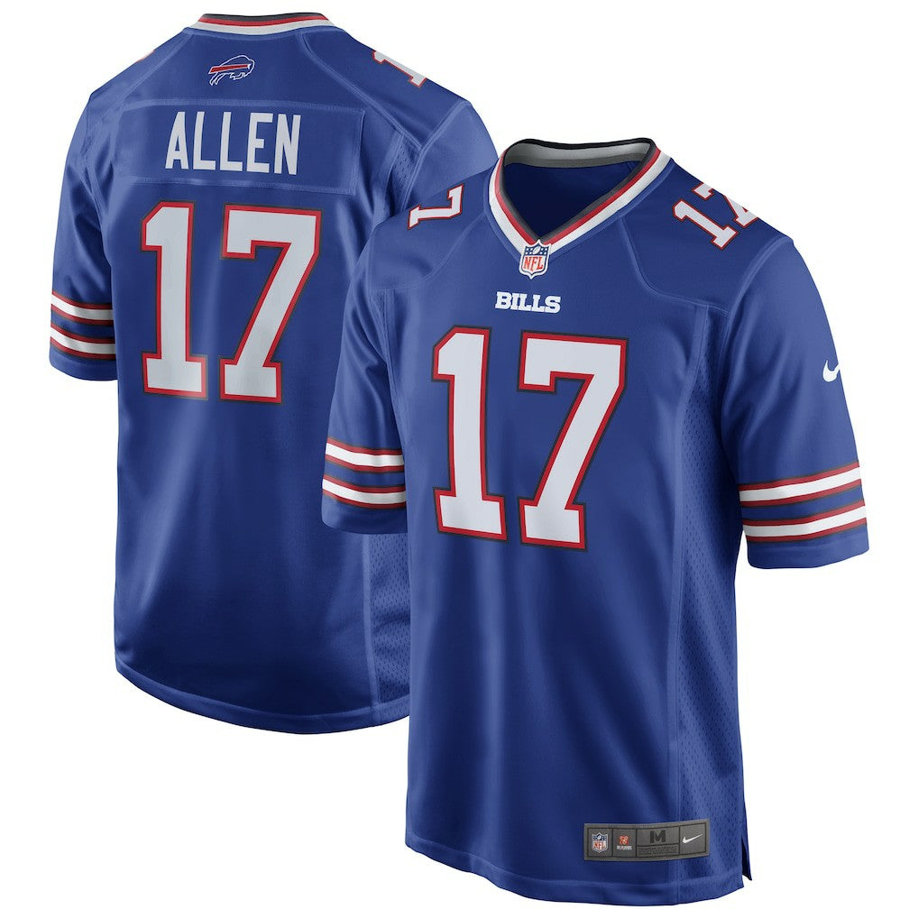 NFL Buffalo Bills Josh Allen  Team Game Player Jersey