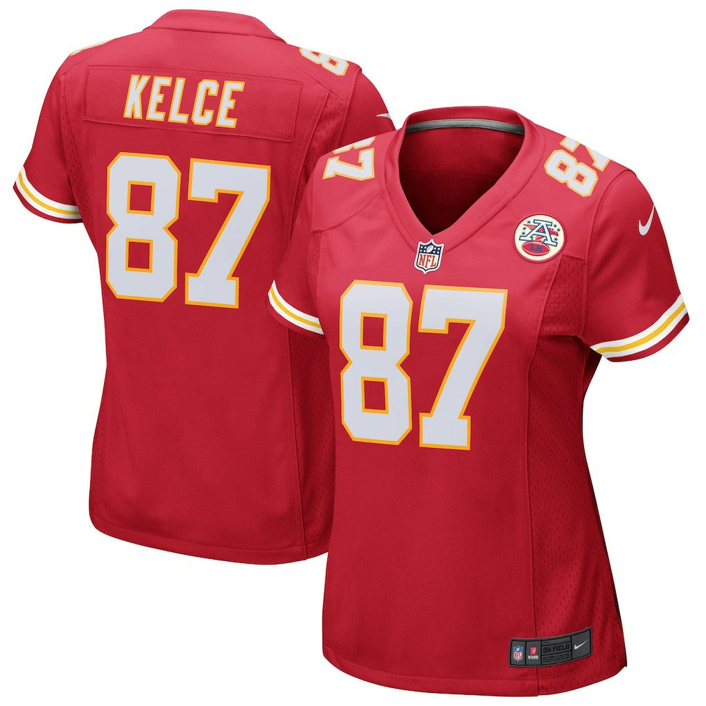 NFL Kansas City Chiefs Travis Kelce  Women's Game Jersey
