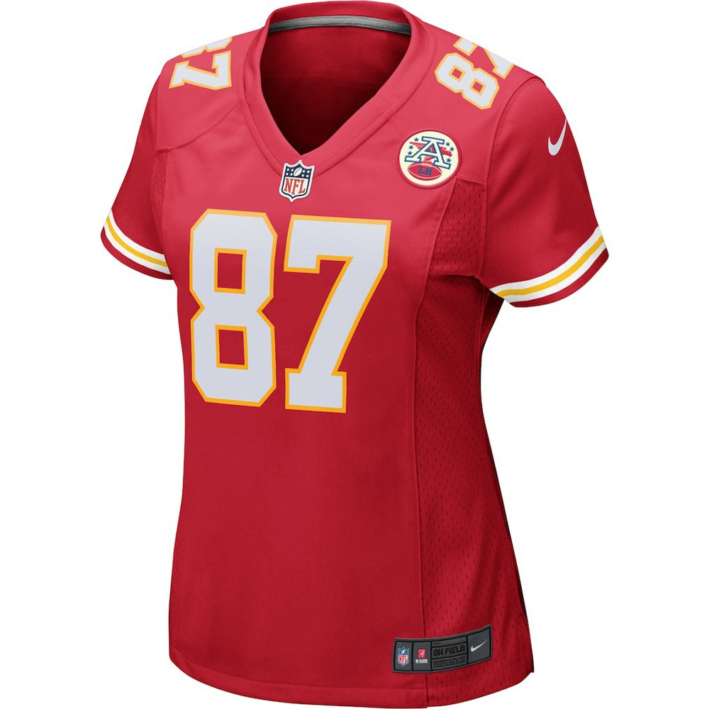 NFL Kansas City Chiefs Travis Kelce  Women's Game Jersey