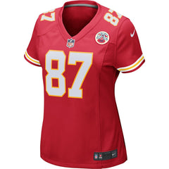 NFL Kansas City Chiefs Travis Kelce  Women's Game Jersey