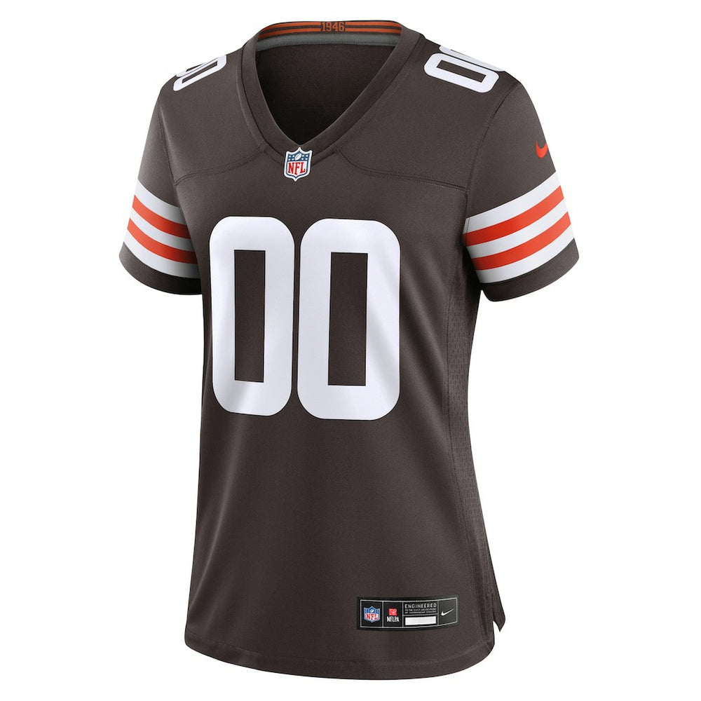 NFL Cleveland Browns Women's Custom Game Jersey
