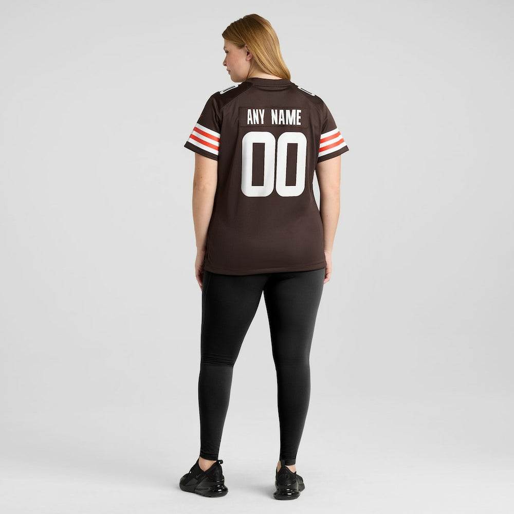 NFL Cleveland Browns Women's Custom Game Jersey