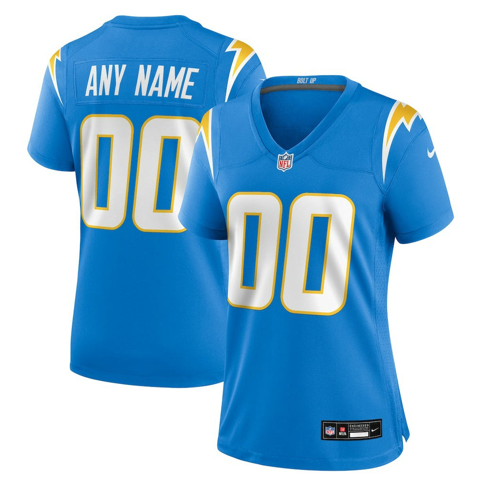 NFL Los Angeles Chargers Women's Custom Game Jersey